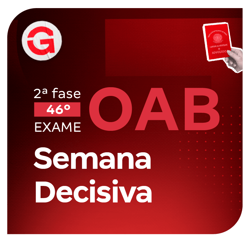 2ª fase do 46º Exame OAB | Semana Decisiva
