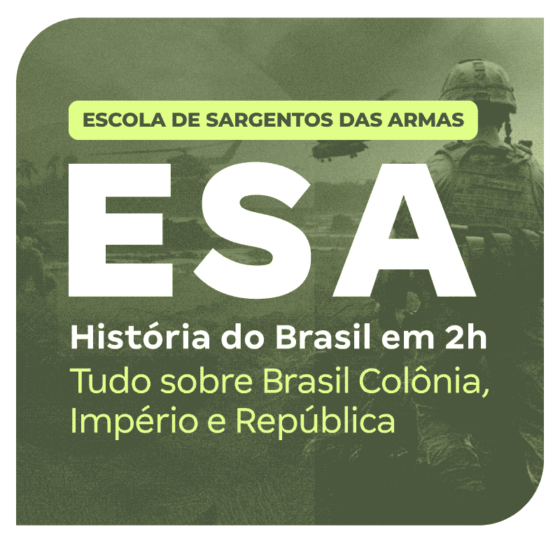 Concurso ESA 2026: História do Brasil em 2h