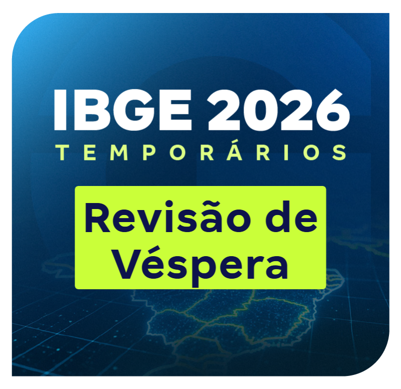 Concurso IBGE Temporários | Revisão de Véspera e Gabarito Extraoficial: Agente Censitário de Qualidade (ACQ)