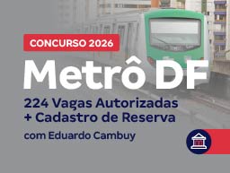Concurso Metrô DF 2026