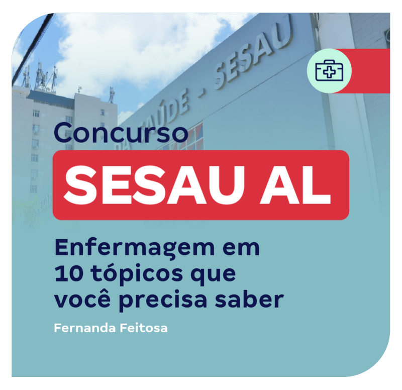 Concurso SESAU AL 2026 | Aulas Gratuitas