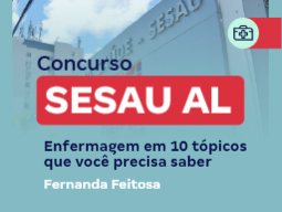 Concurso SESAU AL 2026 | Aulas Gratuitas
