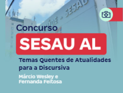 Concurso SESAU AL 2026 | Aulas Gratuitas