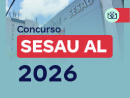 Concurso SESAU AL 2026 | Aulas Gratuitas
