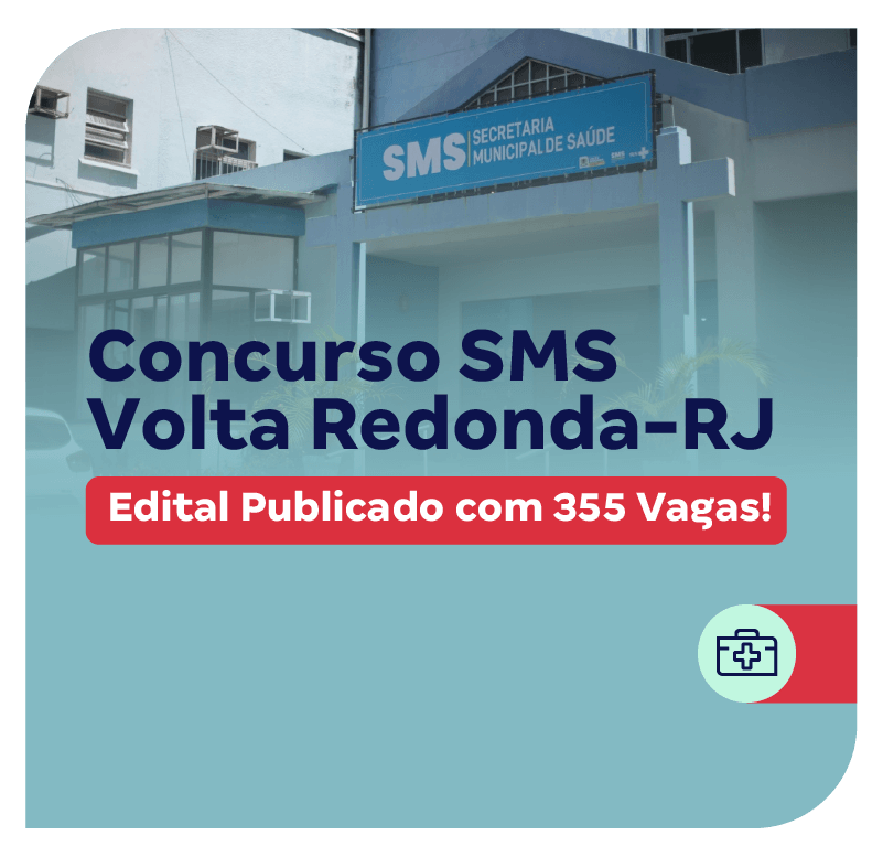 Concurso SMS Volta Redonda RJ