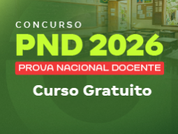 Curso Gratuito Prova Nacional Docente (PND) 2026
